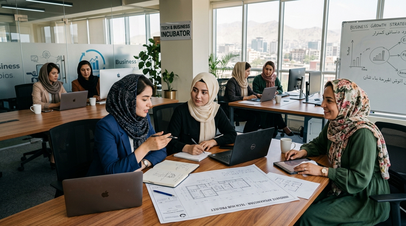 Youth & Women Economic Empowerment illustration