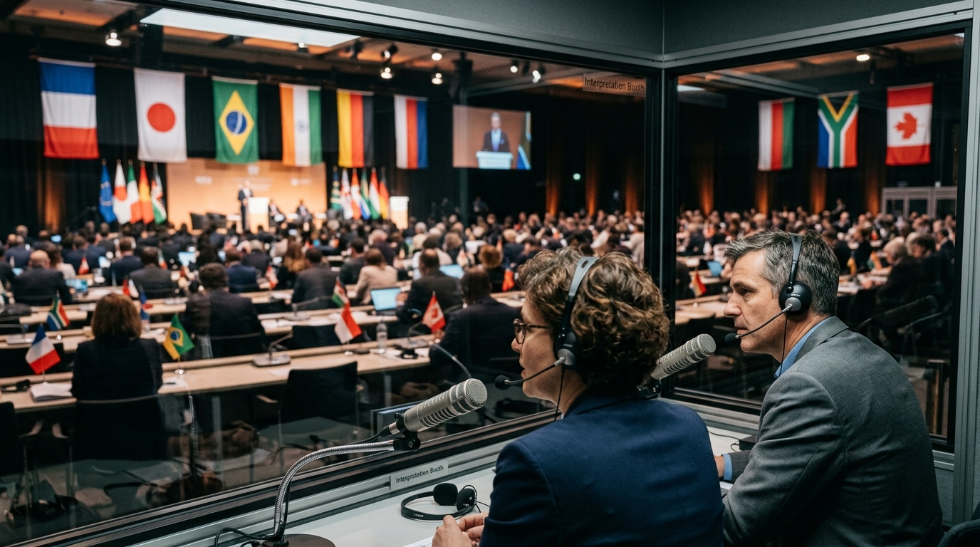 Translation & Simultaneous Interpretation illustration
